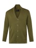 JP1880 Strickjacke in dunkles olive
