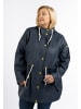Schmuddelwedda Damen Plus Size Regenmantel in Marine