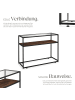 tectake Beistelltisch Kilkenny 100x41x80,5cm