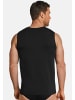 Schiesser Unterhemd / Tanktop Long Life Cotton in Schwarz