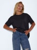 Noisy may Oversized T-Shirt 2-er Stück Pack Basic Set NMMATHILDE in Schwarz-Orange