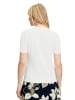 Betty Barclay Basic Shirt mit Placement in Patch White/Dark Blue