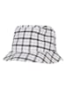  Flexfit Bucket Hat in white/grey