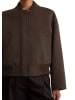 Marc O'Polo Wollblouson relaxed in Dark Coffee