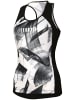 rh+ Fahrradtrikot Venere W Top in black-ringlet