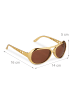 relaxdays 5 x Partybrille in Gold