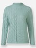 WITT WEIDEN Stehkragen-Pullover in kalkmint