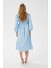 Kaffe Kleid KAmona Regular fit in White Blue Stripe