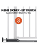 Hauck Türschutzgitter / Treppenschutzgitter Clear in grau