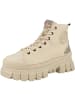 Palladium Schnürboots Revolt Safari in creme