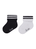 Sterntaler Baby Socken 2er-Pack Ringel in schwarz