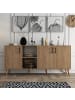 CALICOSY Sideboard EXXEN in Helles Holz - (W) 180  x (H) 83  x (L) 45  cm