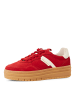 Tamaris Plateau Sneaker in Rot