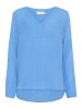 Kaffe Langarm-Bluse Amber Regular fit in Ultramarine