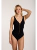 SUNFLAIR Badeanzug in schwarz