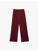 KOTON SWEAT BOTTOMS in Bordo