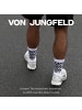 von Jungfeld Tennissocken Happy Tennis Socken in Weiß