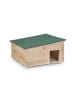 relaxdays Igelhaus in Natur - (B)40 x (H)21,5 x (T)40 cm