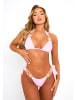 Moda Minx Bikini Hose Boujee seitlich gebunden in Rosa