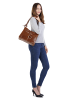 piké Shopper echt Leder in braun