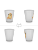 Mr. & Mrs. Panda Schnapsglas Mops Krone ohne Spruch in Transparent