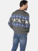 Jan Vanderstorm Pullover TORE in grau gemustert