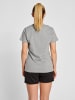 Hummel T-Shirt Hmlred Damen in GREY MELANGE