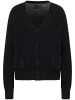 VINAJA Women Strickjacke Mit Knöpfen in Schwarz
