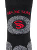 Stark Soul® Trekking Outdoor Socken 2 Paar, Unisex in Schwarz