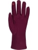 styleBREAKER Touchscreen Handschuhe in Bordeaux-Rot