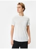 KOTON T-shirt in Weiß