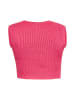 Swirly Damen Crop-Top in PINK