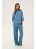 My Essential Wardrobe Langarm-Bluse LaraMW Baggy fit in Medium Blue Wash