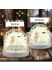 Mr. & Mrs. Panda Weihnachts Schneekugel Maus Sterne mit Spruch in Naturpapier