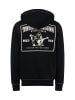 True Religion Kapuzenpullover Big T in schwarz - 0001