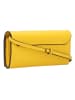 LIEBESKIND BERLIN Paper Bag Clutch Geldbörse Leder 21 cm in lemon