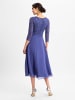 SWING Abendkleid in blau - 0003