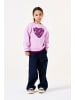 Garcia Sweatshirt Heart in lilac rose
