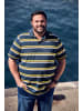 Men Plus Poloshirt in ultramarin