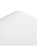 KADIMA DESIGN Niedriger Holzstuhl mit Weißer Lackierung | Minimalistisches Design in Weiß