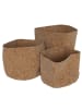 Today Aufbewahrungskörbe Simplicity, Kork, 3er-Set in Braun, (B) 18 x (H) 23 cm