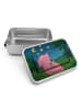 Mr. & Mrs. Panda Lunch Box Schwein Glück Design ohne Spruch in Weiß
