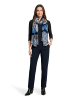Betty Barclay Basic-Schal mit Blumenprint in Blau/Beige
