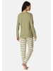 Schiesser Schlafanzug Casual Essentials in Linde