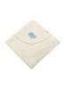 Sterntaler Kapuzenbadetuch 80x80 cm DINO Rexi in beige