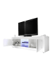 CALICOSY TV-Möbel INITIAL in Weiß - (W) 180  x (H) 56  x (L) 43  cm