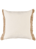 Beliani 2er-Set Dekokissen LONAR in Beige