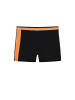 wavebreaker Badehose in schwarz/orange