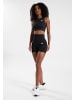 Gorilla Wear Olivia Nahtloses Crop-Top – Schwarz