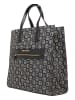 Carlo Colucci Shopper DelMonego in Schwarz / Creme